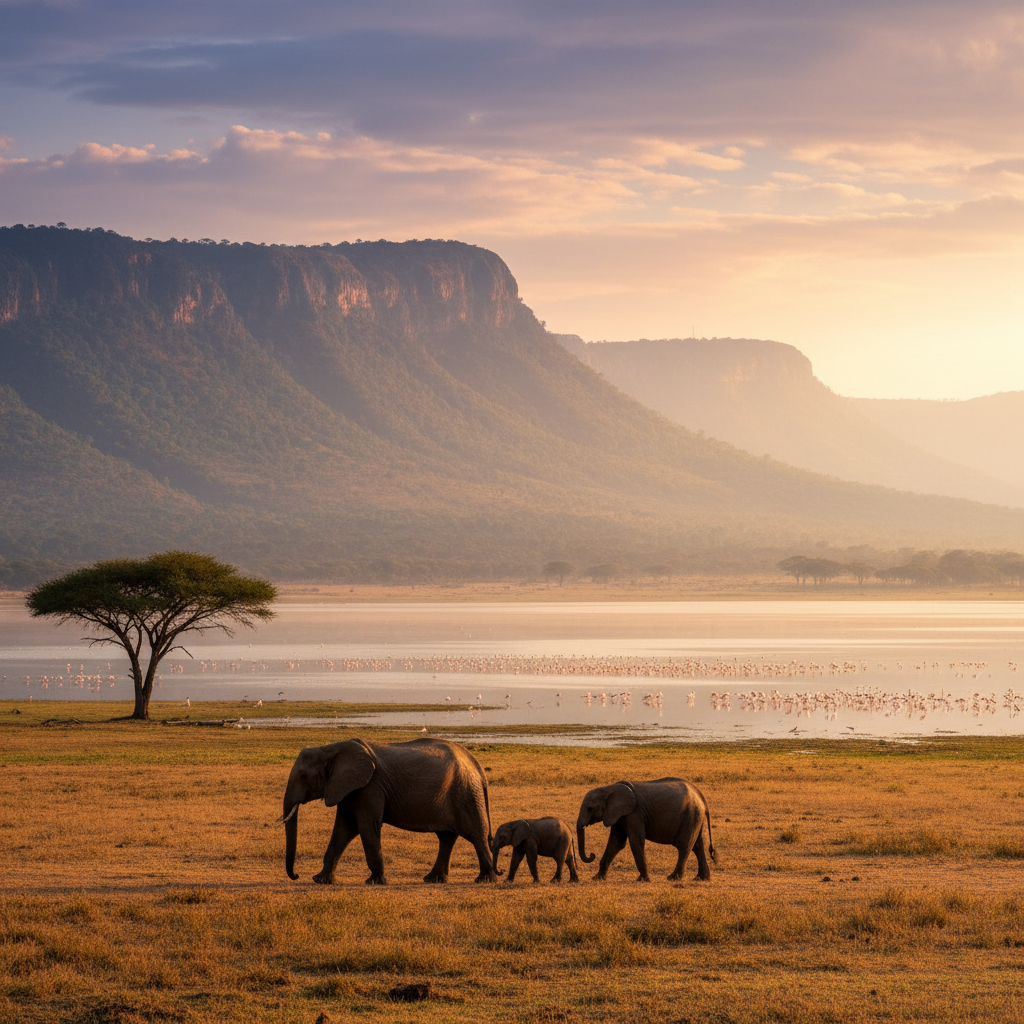 Découvrir le lac manyara et ses paysages uniques en tanzanie